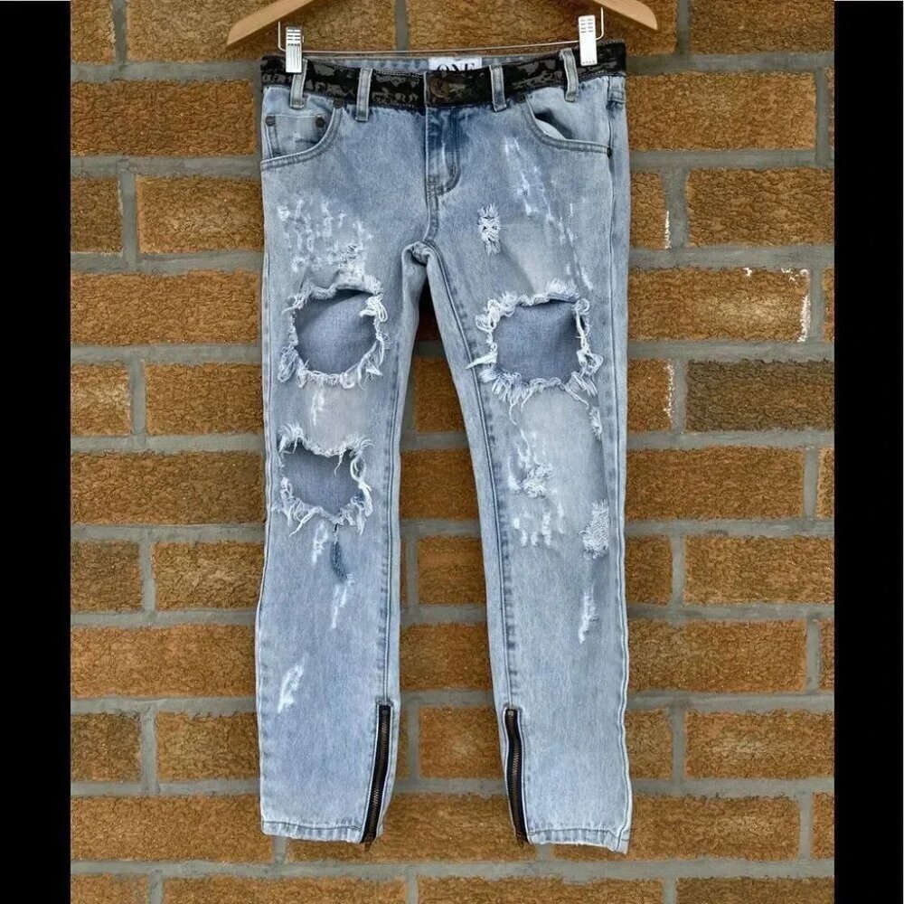 One Teaspoon Trashed Freebirds Jeans 24